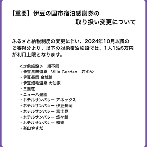 【120,000円分】伊豆の国市宿泊感謝券（5000円×24枚）