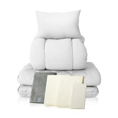 ふるさと納税 小山市 APHRODITA　寧々布団セット7点シングルロングカバーアイボリー日本製 創業150年の信頼と実績