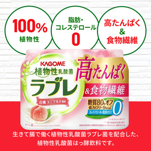 【2ヶ月に1回　計6回定期便】植物性乳酸菌ラブレ 高たんぱく＆食物繊維36本（計216本）[052S15-T]