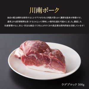 『川南ポーク』豚肉ウデブロック 2㎏【国産 九州産 宮崎県産 豚肉 うで肉 ブロック】