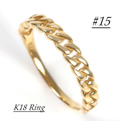 ふるさと納税 大月市 K18 チェーンリングタイプ　R4000-Y#15