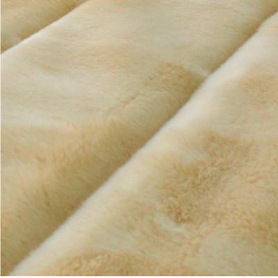 ふるさと納税 和泉市 【ダブル】贅沢ムートンタッチファーボリューム敷パッド 　ベージュ　SRFP-75W-BE |  | 01