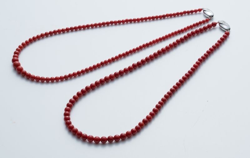 
            赤サンゴ 丸玉 ネックレス | アクセサリー ネックレス ジュエリー 珊瑚 赤珊瑚 宝石 サンゴ プレゼント クリスマス バレンタイン カジュアル レディース シンプル 贈答用 人気 高価 高級 おすすめ ふるさと納税サンゴ ふるさと納税ネックレス ふるさと納税アクセサリー 高知県 室戸市
          