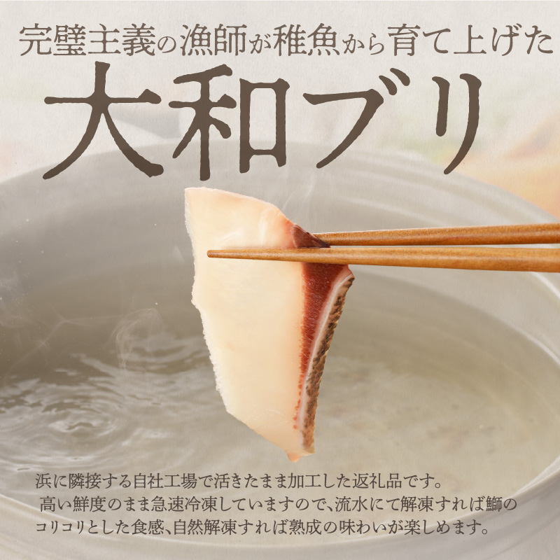 天下無双の大和ブリのしゃぶしゃぶ N072-YA3391