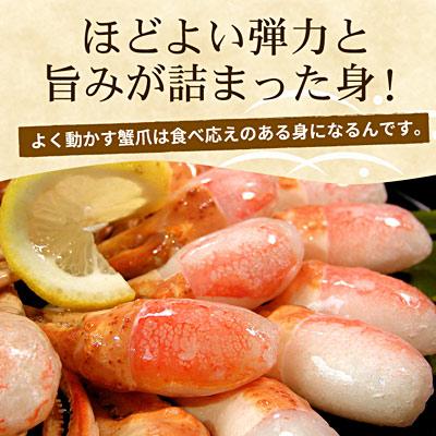 ふるさと納税 根室市 かに爪刺身500g A-07013 |  | 01