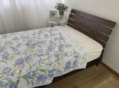 日本製 洗える タオルケット シングル 140x190cm 1枚 N－MT－921BL[1234]