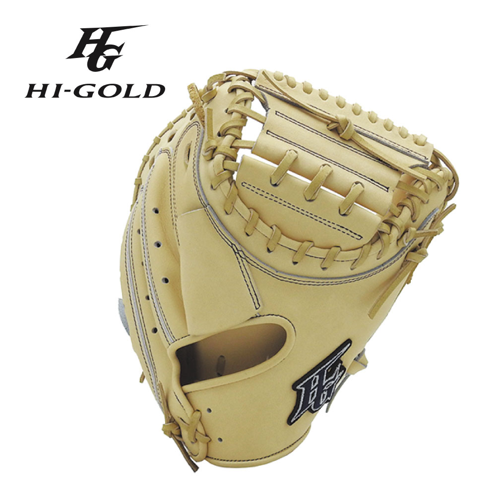 【ふるさと納税】ハイゴールド 硬式野球用 キャッチャーミット 捕手用 右投げ SKG-310M 30cm 1個 グラブ グローブ ステアレザー 牛革 硬式用 高校野球対応 高校生 学生 大人 一般 スポーツ用品 野球 神奈川県 大和市 送料無料
