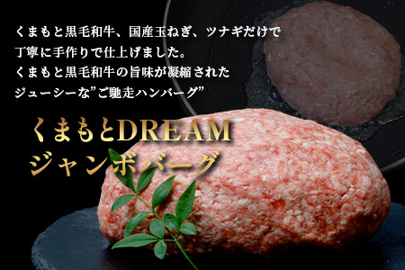 【 年内お届け 】ビッグサイズ！くまもと 黒毛和牛 DREAMジャンボバーグ 500g×3パック 計1.5g 《 牛肉 100％ 国産 大 ボリューム 生 ハンバーグ お祝い パーティ 熊本 ブランド