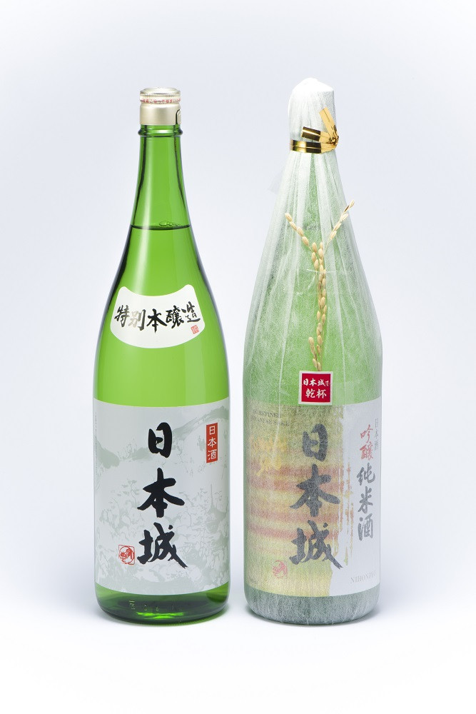 
「日本城」吟醸純米酒と特別本醸造1.8L×2種セット
