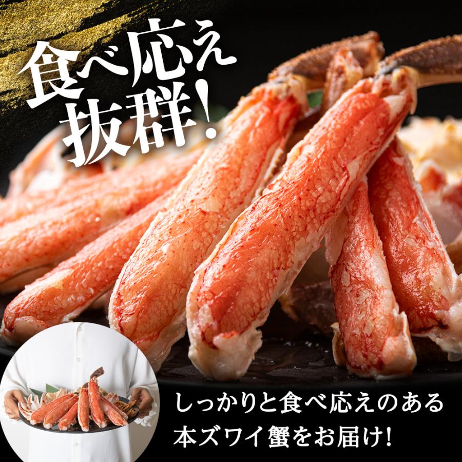 ふるさと納税 浜頓別町 ☆生本ズワイカット盛り(ビードロカット)1.3kg×3セット |  | 01