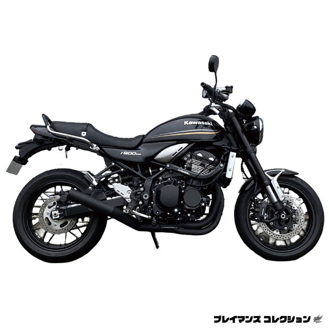 Z900RS ショート管マフラー （ブラック） バイク パーツ 部品 マフラー カスタム [EU23-NT]_イメージ4