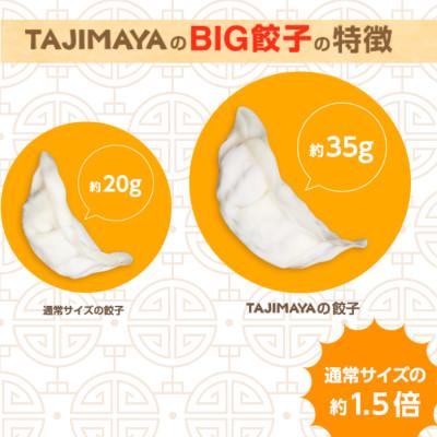 ふるさと納税 真岡市 【毎月定期便】たじまやオリジナルビッグ餃子　40個(20個入り×2袋)小分け　全3回 |  | 01