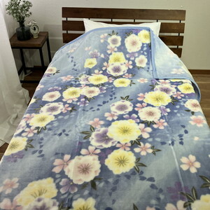 C.R.P加工毛布 マイヤー毛布 シングル 1枚 (ニューマイヤー毛布) 11751柄