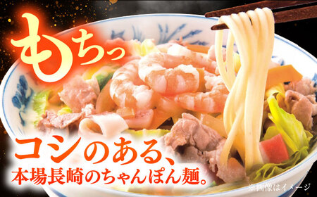 【 海鮮具入 】ちゃんぽん ・ 皿うどん セット 計 4食 (各 2食 )  / ちゃんぽん チャンポン 皿うどん 長崎皿うどん 長崎 スープ付 麺 海鮮 長崎 スープ 冷凍 具材 / 南島原市 / 