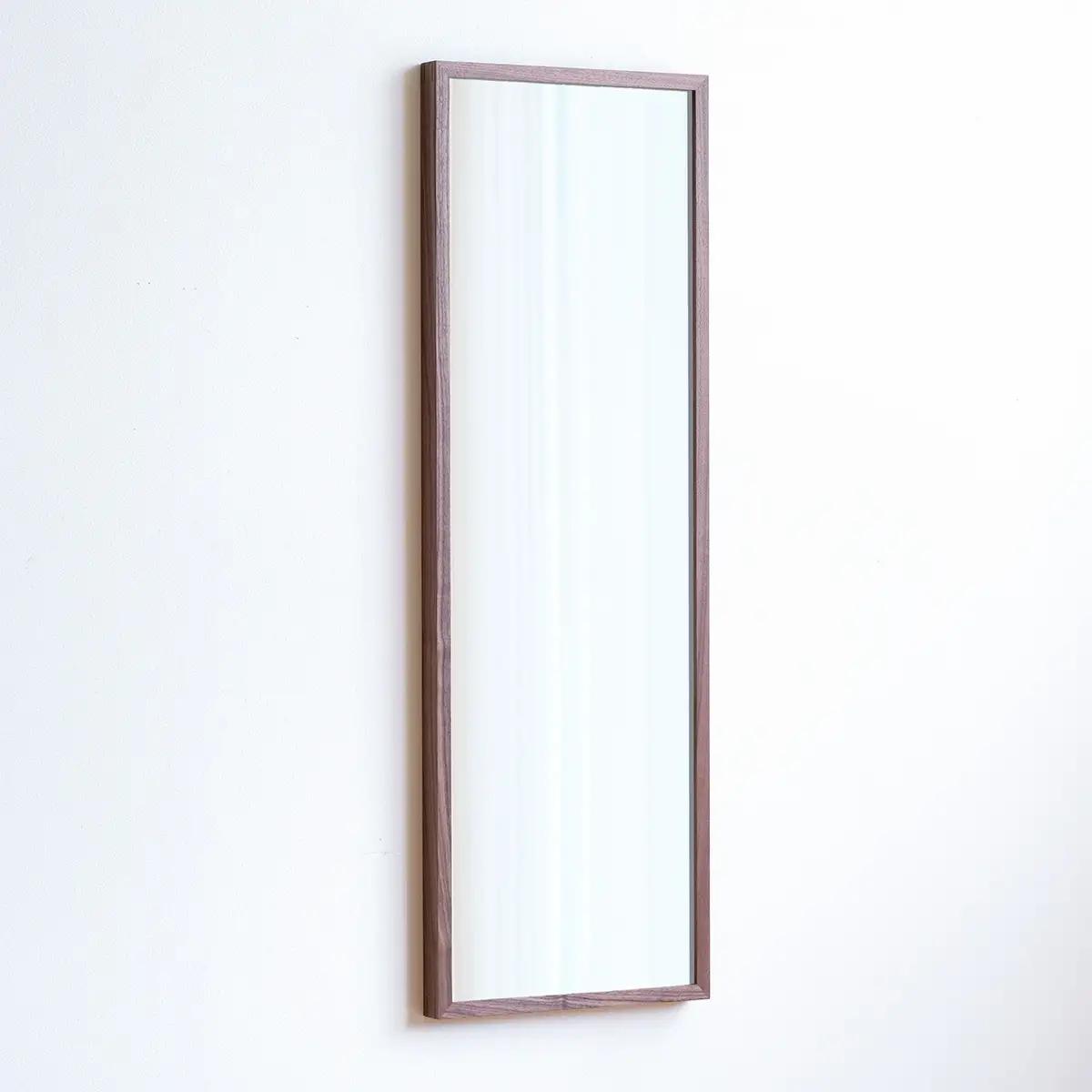 府中家具　Mirror VALLE　42×126　ウォールナット No.631-01