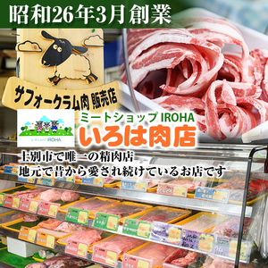 北海道 士別市産 味付け サフォーク ラム ジンギスカン 700g 【いろは肉店】 B7021