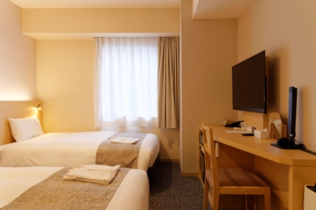 【THE KANZASHI TOKYO ASAKUSA】ホテル宿泊券 (TWIN ROOM 17～19㎡ 2名1室)_0065-003-T03