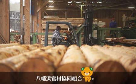 ＼レビューキャンペーン中／愛媛県のエリート木材！媛ひのき 105角柱100本セット【配送可能エリア：高知・徳島・中国地方・名古屋市】　愛媛県大洲市/八幡浜官材協同組合[AGBS005]ひのき角柱木材ひ