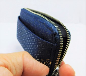 甲州印伝オリジナルブランド「庵（いほり）」 小銭入8213　K0367-C