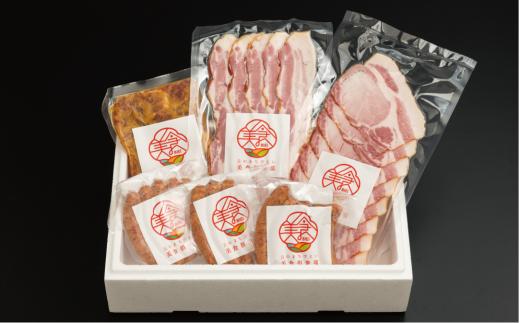 ベーコン ウインナー 丘のまちびえい美食倶楽部公認 美瑛産豚肉シャルキュトリ 【丘】| 美瑛豚 豚肉 セット ソーセージ [017-68]