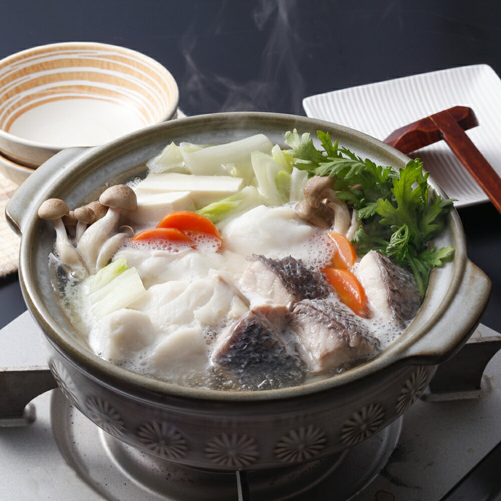 【ふるさと納税】天然クエと高島地魚の海鮮鍋