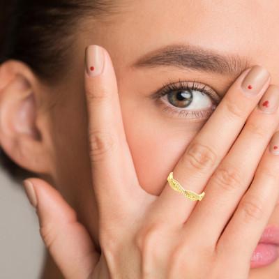 ふるさと納税 笛吹市 K18 ツイストダイヤ　リング　RADR-6940DI-Y #8 |  | 02