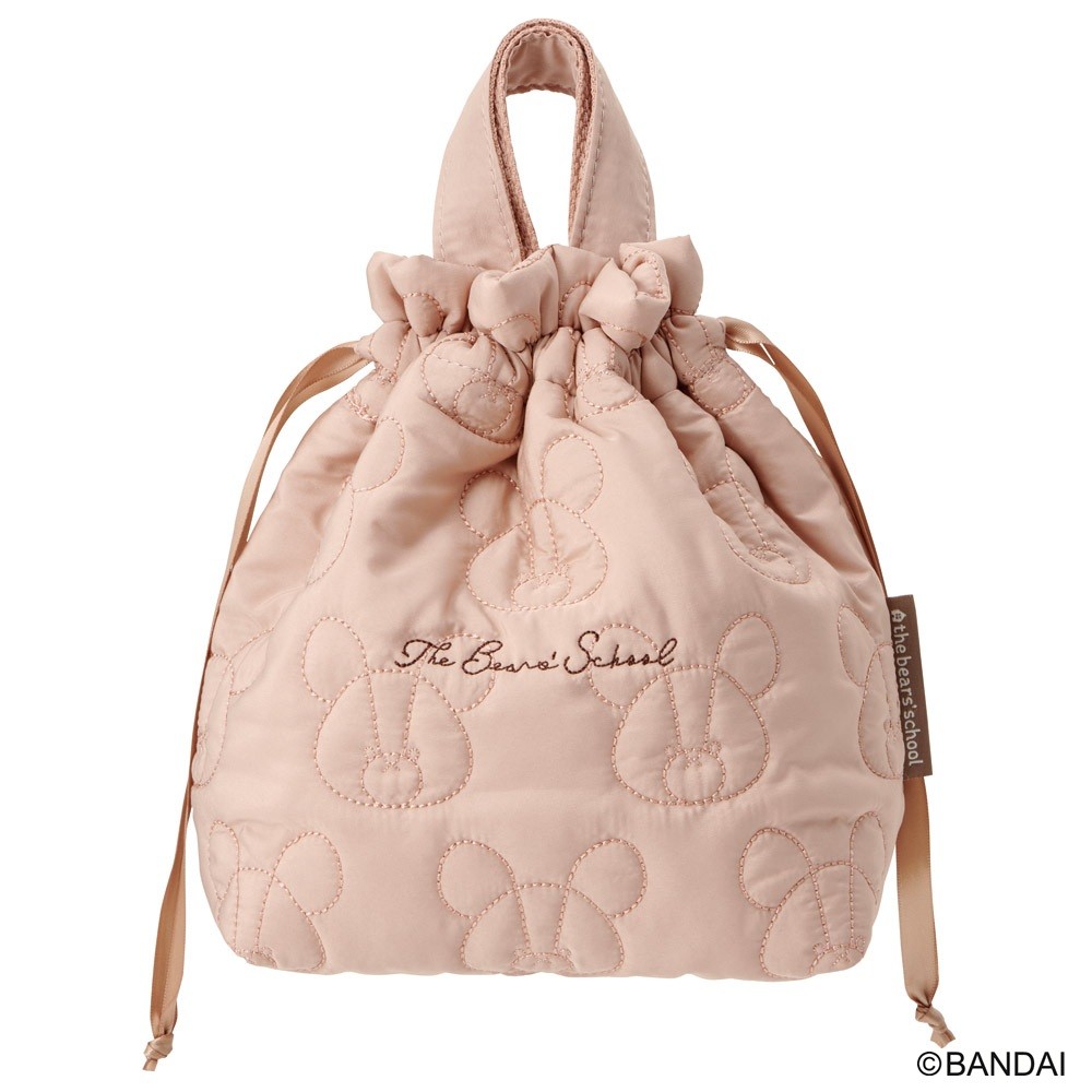 
            キルト生地 保冷 ランチ 巾着袋 KBCL9 くまのがっこう スケーター 666483 かわいい きんちゃく 袋 アルミ蒸着  奈良県 奈良市 なら 6-401
          