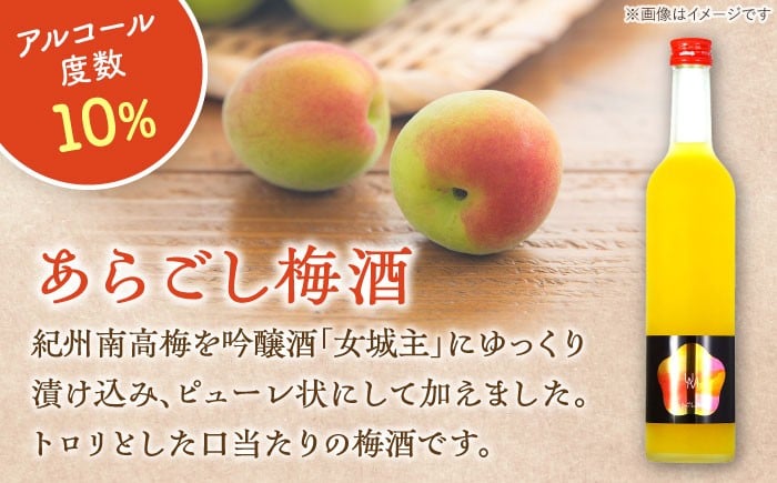 梅酒 うめ酒 あらごし梅酒 果実酒 南高梅 清酒 日本酒 酒 地酒 銘酒 女城主 贈答 ギフト おすすめ 人気 岐阜県 恵那市