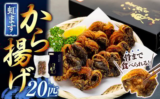 虹ますから揚げ(蓼科清流育ち　20匹)
