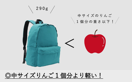【TO＆FRO】超軽量！撥水機能付きバックパック【ブルーグリーン】| リュック リュック  超軽量 トゥーアンドフロー