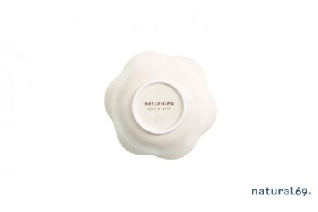 【波佐見焼】natural69 粉引釉 六方押 小鉢 5個セット 食器 皿 【natural69】 [QA83]