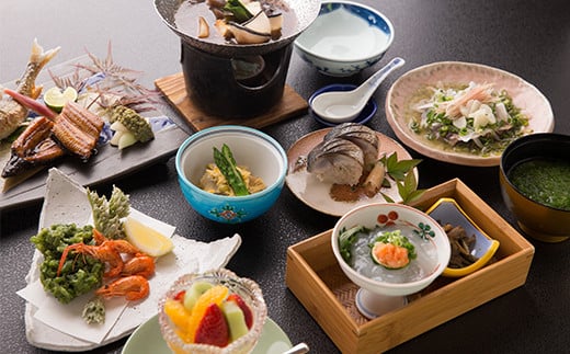 四万十川懐石コース