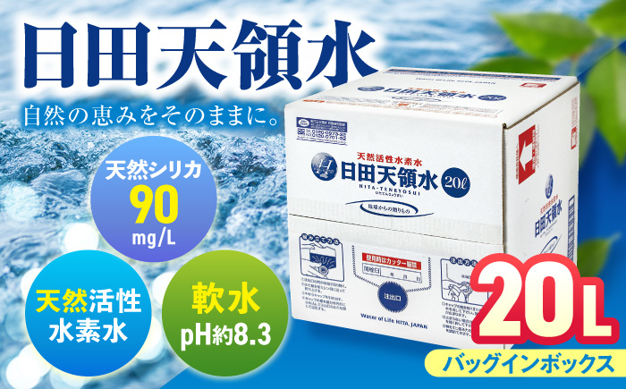 日田天領水 20L×1箱 天然水 [AREG002] ウォーター 飲料水 天然水 ミネラルウォーター