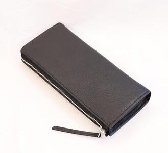 【長財布】Zip long wallet　カラー：Black