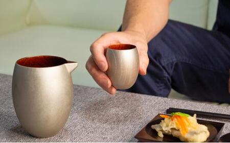 手作り 漆器 ぐい呑み 50cc 日本酒 のどか すず ぐいのみ 欅 天然木 本漆 摺漆 ぐい飲み 酒器 伝統工芸 錫粉 ステンレス 手作り 職人 ユーエンアート株式会社 ギフト プレゼント 伝統工芸