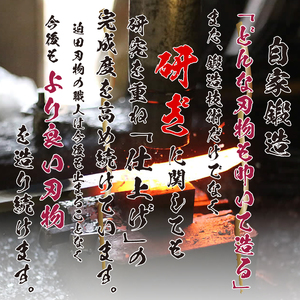 【 柳刃包丁18cm 】 土佐打ち 鍛造包丁