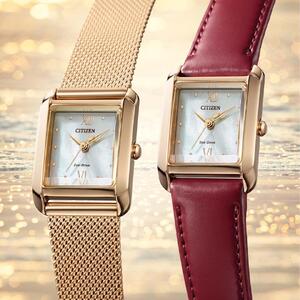 シチズン 腕時計 シチズンL EW5593-64D CITIZEN レディース 時計 岩手県 北上市 P0121 松村時計店 女性 ファッション アクセサリー 小物 バンド付け替え可能 光発電エコ・ド