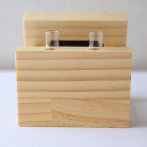 SC0231　アロマ香る 木製の置時計