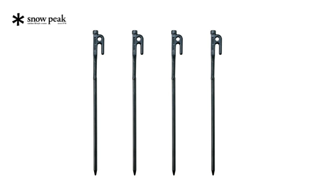 
            スノーピーク ソリッドステーク40×4本セット R-104(Snow Peak) キャンプ用品 アウトドア用品【014S158】
          