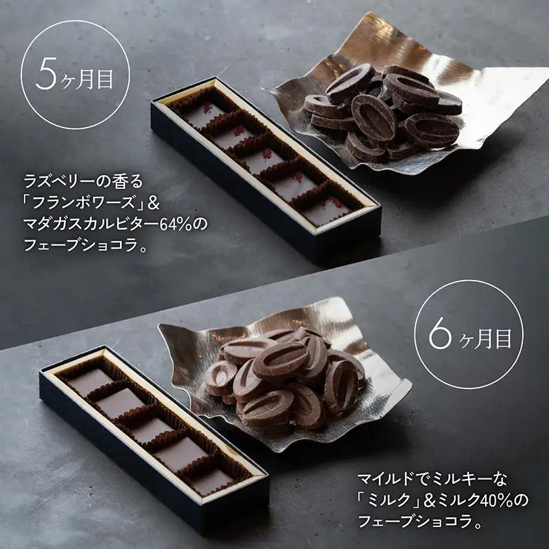 【定期便/6回】ボンボンショコラ5個&フェーブ80g（コイン状チョコレート）／NICOchocolaterie チョコレート チョコレート専門店 ボンボンショコラ スイーツ お菓子 贈答用 ギフト お