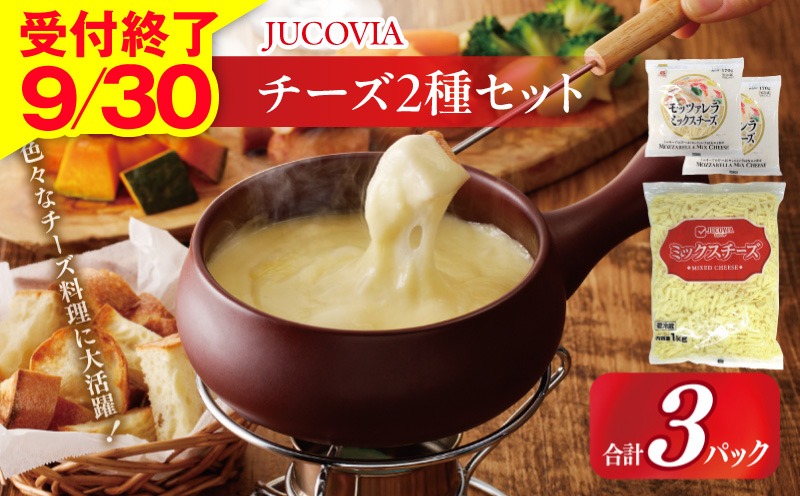 099H3528 【9/30受付終了】JUCOVIA ミックスチーズ 1kg×1P・モッツァレラミックスチーズ 170g×2P【ムラカワチーズ 食べ比べ セット 詰め合わせ 小分け 普段使い 高評価 ちーず】