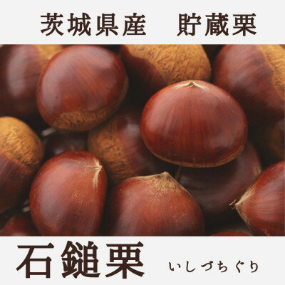 【ふるさと納税】栗ご飯にぴったり!茨城県産 貯蔵 石鎚栗 約2kg(約1kg×2袋)【配送不可地域：離島・沖縄県】【1688924】