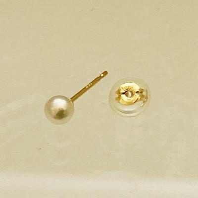 ふるさと納税 伊勢市 アコヤ真珠3.5mm　K18 スタッドピアス 1730 |  | 02