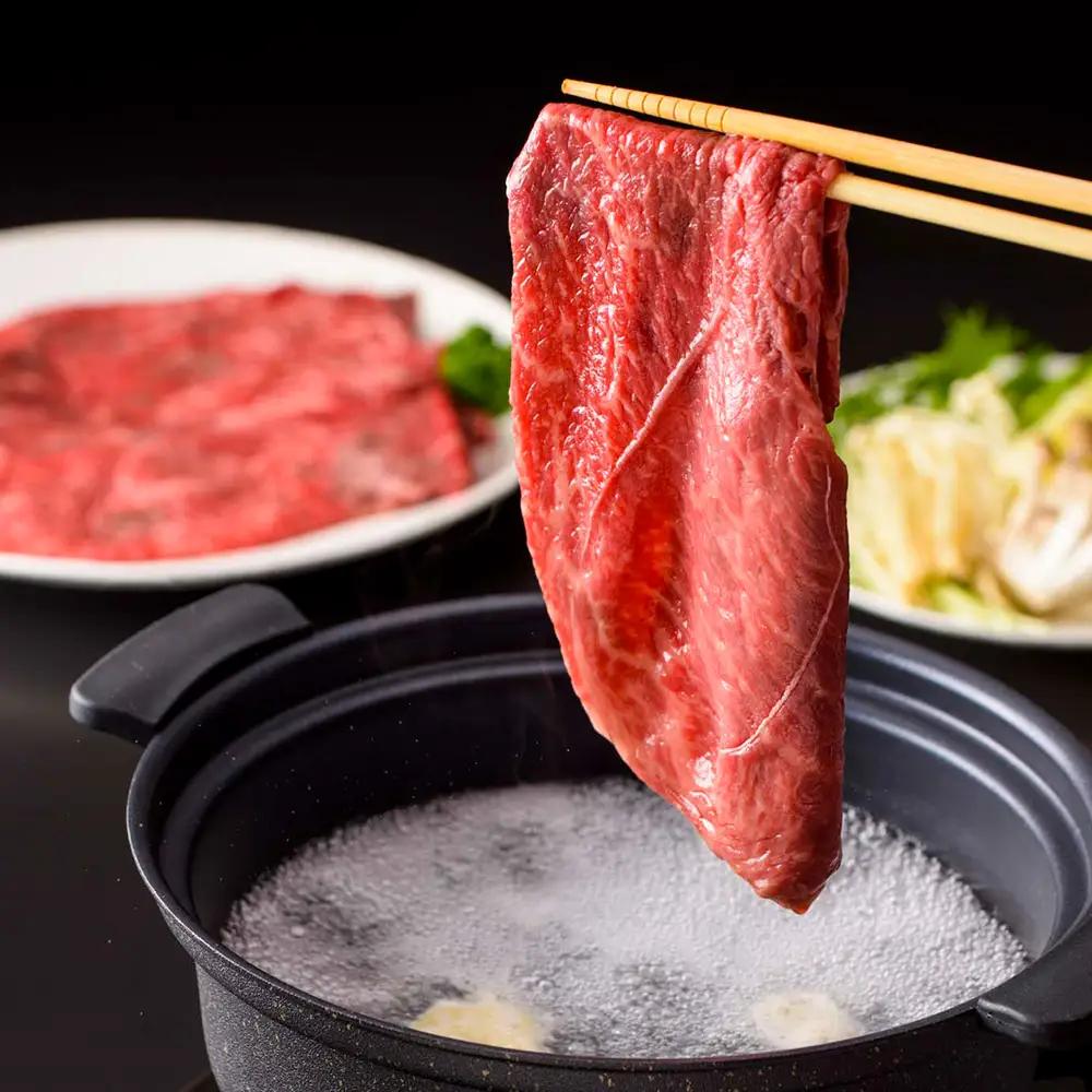 牛肉 もとぶ牛モモスライス (自宅用)500g【しゃぶしゃぶ・すき焼き用】 牛肉