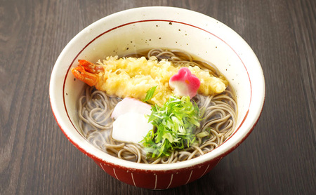 そば 播州手延蕎麦 蓮オリジナル桐箱入そば【6個】