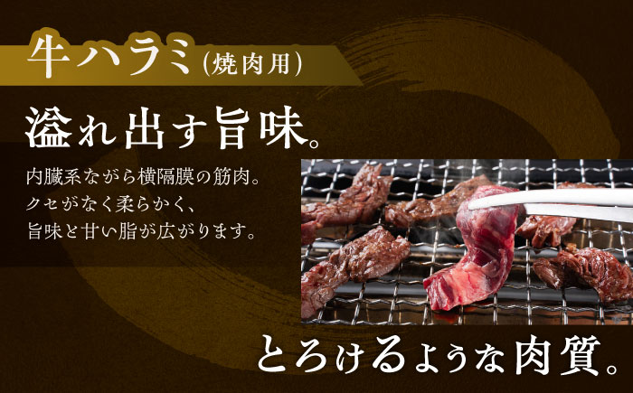 北海道 北十勝 短角牛 ハラミ 焼肉用 150g ×5《足寄町》【北十勝ファーム有限会社】 [BEAI039]