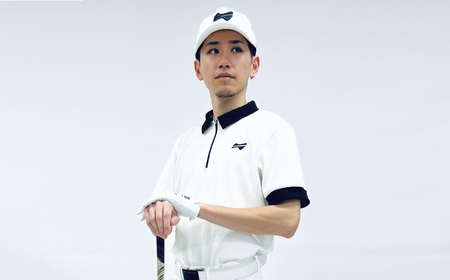 【2025年春新発売】マイクロタフレッチ メンズ ジップポロシャツ/ホワイト/Lサイズ ゴルフウェア ゴルフ ジップ ポロシャツ 白 おしゃれ コーデ【124047】