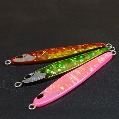 ふるさと納税 小樽市 ハンドメイドジグ30g(赤金・緑金・ピンク)　3点セット