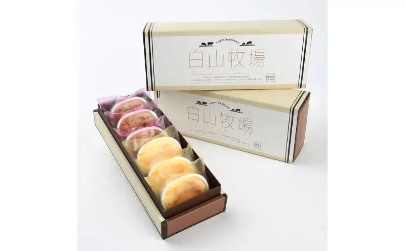 チーズケーキ スイートポテト 白山牧場詰合せ 6個入り セット ル・ボン・ヴィヴァン 詰め合わせ ケーキ スイーツ デザート おやつ お菓子 菓子 洋菓子 焼き菓子 焼菓子 個包装 東京 東京都 食品