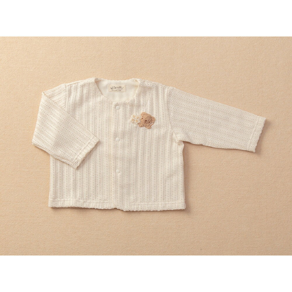 【ふるさと納税】カーディガン（くま）TAK102 | ベビー 日用品 人気 おすすめ 送料無料